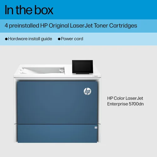 Vista 6 de HP Impresora Color LaserJet Enterprise 5700dn, la mejor para empresas (6QN28A)