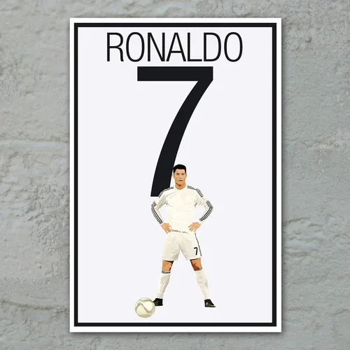 Vista 4 de Arte Cristiano Ronaldo Real Madrid