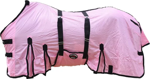 Vista 20 de CHALLENGER 78" caballo malla ligera verano hoja primavera flujo de aire blanco 73408B