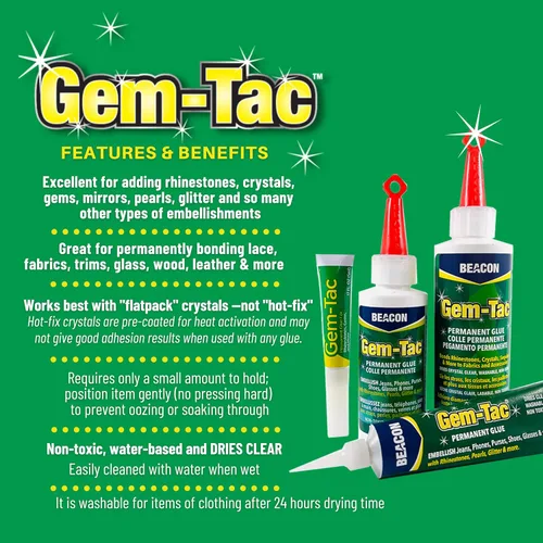 Vista 6 de Beacon Gem Tac Pegamento 4oz