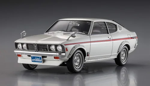 Vista 3 de Hasegawa Escala 1/24 Galant GTO 2000GSR - Modelo de plástico Kit de coche para modelo de construcción, N.º de artículo 20475