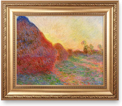 Vista 277 de A&T ARTWORK Antibes Seen from The Salis Gardens de Claude Monet Las Obras de Arte Clásico Mundial Reproducciones, Impresiones de Arte en Lienzo