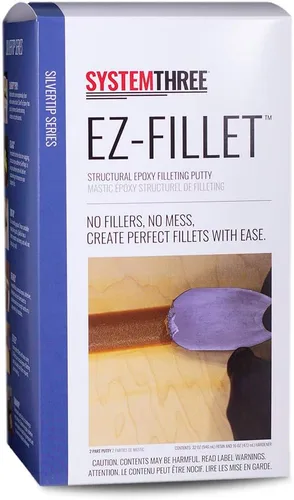 Vista 3 de System Three EZ-Fillet Kit de masilla epoxi, marrón, 1.5 pintas