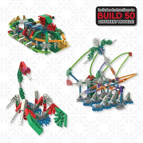 Vista 10 de K'NEX - Set motorizado Power & Play, 529 piezas, construcción STEM, set de construcción para niños, a partir de 7 años
