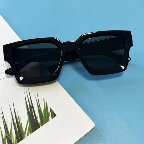 Vista 2 de MIDEJACY Square Sunglasses for Men Women Thick Frame Fashion, Chunky Rectangle Sunglasses Womens Trendy UV400