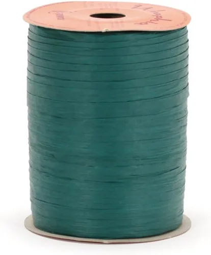Vista 25 de Berwick Offray - Cinta de rafia rosa intenso mate, 1/4 pulgadas de ancho, 100 yardas, 0.276 in