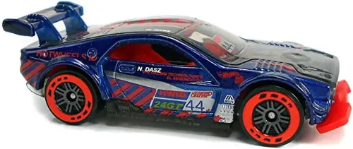 Vista 2 de Hot Wheels id Vehículos de identificación única Blue Power 24-GT