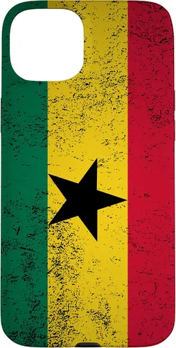 Vista 9 de Grunge Ghana Flag Vintage Accra West African Ghanaian Gift Case for iPhone 17