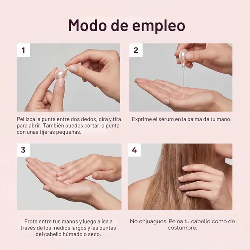Vista 8 de sohl-I.D. Suero capilar para cabello encrespado, tratamiento para hebras secas y dañadas, adecuado para cabello rizado, aceite y gotas