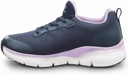 Vista 4 de Skechers Zapatos Leslie para el cuidado de la salud y el servicio de alimentos para mujer
