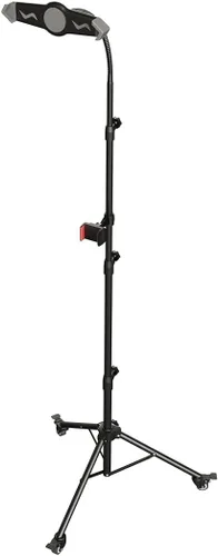 Vista 2 de Mount Plus TB-F01 Soporte de trípode de piso de cuello de cisne con rueda para iPhone, iPad, iPad Pro y otras tabletas tamaño 9" a 15" con rotación