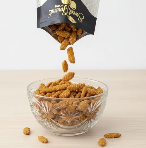 Vista 9 de SweetGourmet Palitos de sésamo de salvado de avena Snack saludable 1 libra