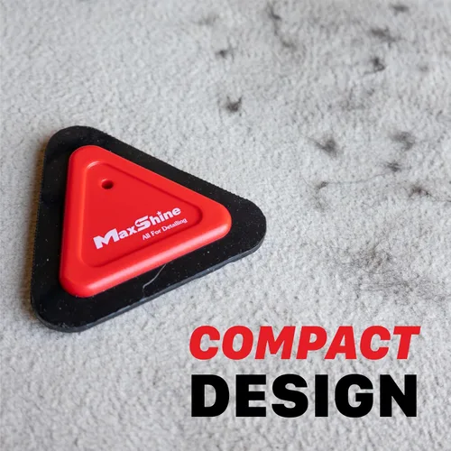 Vista 6 de Maxshine Mini herramienta universal para eliminar el pelo de mascotas, cepillo de dientes de 3 lados para interior del automóvil, alfombras, perros