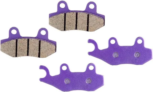 Vista 8 de SCITOO FA197 Pastillas de freno para Honda Dream 50R 2004 pastillas de freno delanteras y traseras de fibra de carbono