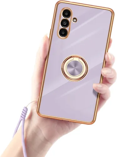 Vista 12 de Funda para Google Pixel 7 Pro para mujer, galvanoplastia, borde dorado, elegancia de lujo, parte inferior de un solo color, cubierta de protección
