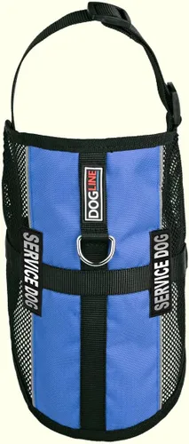 Vista 8 de Dogline Chaleco para perro de servicio, 17 x 21 pulgadas, azul