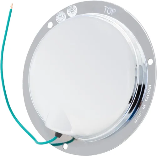 Vista 2 de Grote 60311 Luz utilitaria fundida a presión poco profunda, cromo