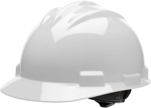 Vista 3 de Bullard 3-Rib S61 - Casco de seguridad estilo gorra con suspensión de trinquete de 4 puntos y almohadilla de algodón para cejas