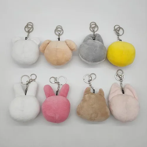 Vista 3 de Kpop Stray Kids Skzoo - Llavero con colgante de muñecas de felpa para niños, Felix Hyunjin Bnagchan Changbin para decoración del hogar