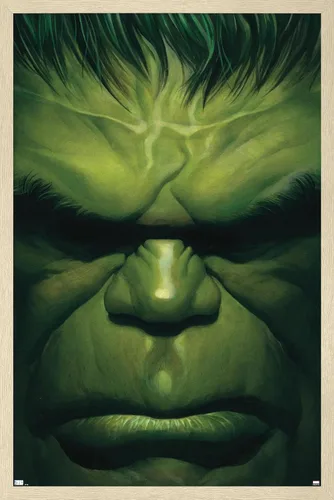Vista 14 de Marvel Comics Hulk - Póster de pared de The Immortal Hulk #18, 22.4 pulgadas de largo x 14.7 pulgadas de ancho, versión enmarcada de madera