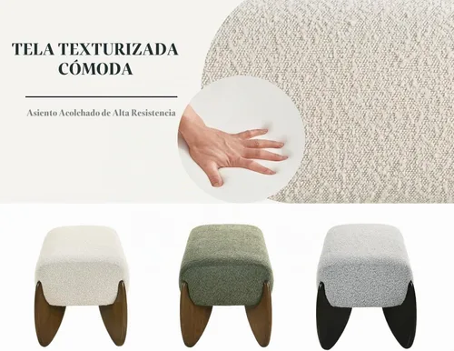 Vista 6 de CIMOTA Banco de entrada moderno, banco de dormitorio de 50 pulgadas, color Sherpa Beige