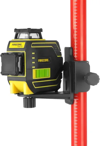 Vista 3 de Soporte de nivel láser Firecore ajustable de 1/4" y 5/8" adaptador de montaje base de posicionamiento láser de línea - FLM30A