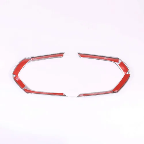 Vista 3 de YIWANG - Embellecedor de plástico ABS cromado para el volante de BMW M3, M4, M5, 1, 3, F52, F30, X5M