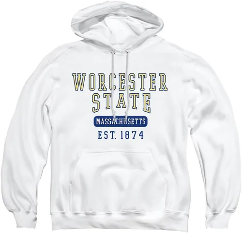 Vista 17 de LOGOVISION Colección de sudaderas con capucha unisex con diseño oficial de Collegiate Est. Date para hombres y mujeres