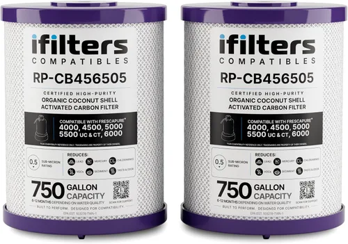 Vista 6 de iFilters RP-CB456505 se adapta a Royal Prestige FrescaPure 4000/4500/5000