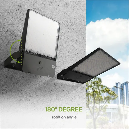 Vista 5 de ASD Soporte de montaje de reflector para luces de área LED Compatible con LSB5, LSB5A de 150-200 W Negro