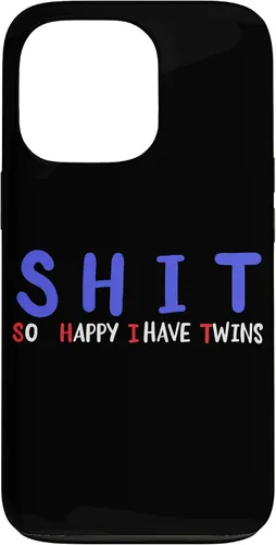 Vista 10 de Twins Dad Twins Mom Funny Twins Parents Of Twins New Parents Case for iPhone 16