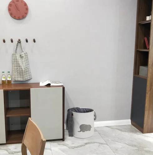 Vista 7 de Cestas de almacenamiento, cesta redonda plegable de algodón para el hogar, para guardería, juguetes, lavandería, ropa de bebé, cestas de regalo