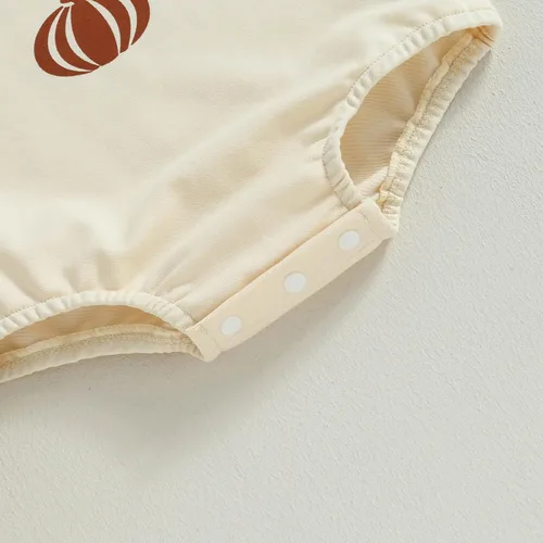 Vista 7 de Ropa de Pascua para bebé recién nacida, con bordado de conejo, sudadera con burbujas, traje de bebé niña