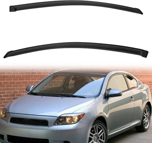 Vista 45 de Protectores de lluvia compatibles con modelos Trailblazer/GMC Envoy 2002-2009 para 5 pasajeros, visera de ventana lateral, deflector de viento