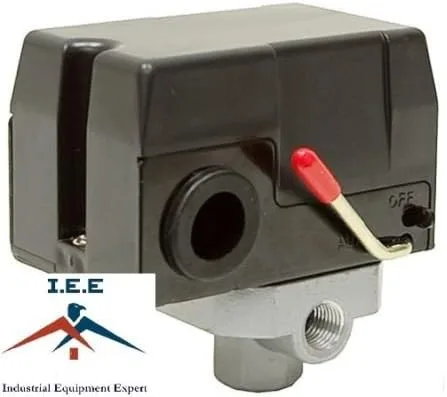 Vista 2 de 412024-E compatible/reemplazo Compresor de aire Interruptor de presión 135 PSI MAC2400 MAC5200 AC700
