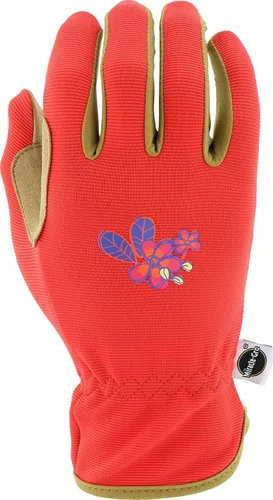 Vista 6 de Miracle-Gro MG86201 Guantes de palma de cuero sintético