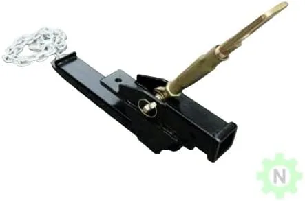 Vista 3 de Enganche receptor de remolque de cubo de cargador universal para montaje de bola de 2 "x 2