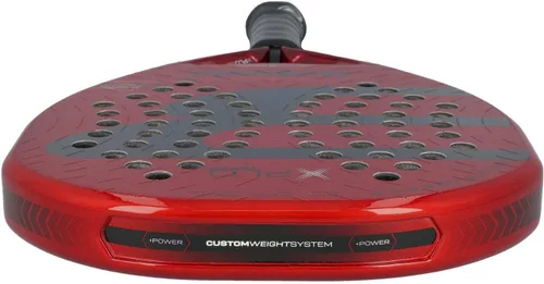 Vista 8 de BULLPADEL Pala de pádel XPLO Comfort Advanced Fibrix Fiber Pala Padel GEOSHAPE para potencia explosiva y alto equilibrio Aerodinámica mejorada
