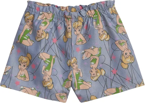 Vista 3 de Conjunto de camiseta floral y pantalones cortos de sarga Disney para bebés hasta niños grandes, tallas de 12 meses a 14-16