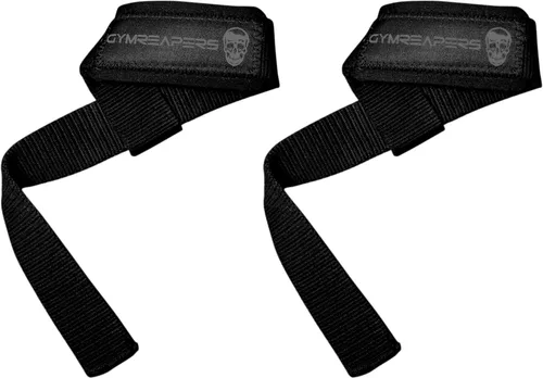 Vista 9 de Gymreapers - Correas de muñeca para levantamiento de pesas, culturismo, levantamiento de potencia, entrenamiento de fuerza, peso muerto y remo - De