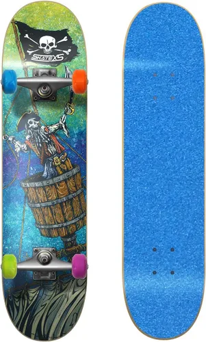 Vista 5 de SkateXS Patineta Pirate Street Principiante