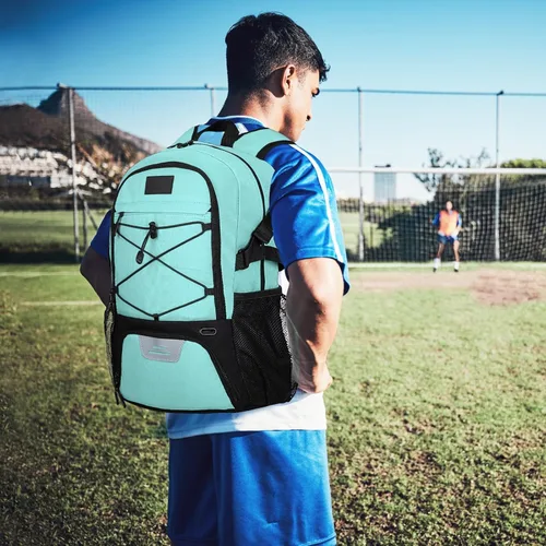 Vista 28 de Goloni Mochila de fútbol,Mochila de baloncesto con compartimento para pelotas y compartimento para zapatos,Mochila para baloncesto,Fútbol