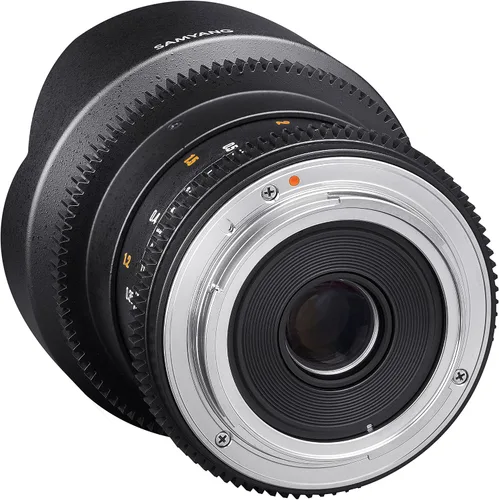 Vista 4 de Samyang SYDS14M-N VDSLR II 0.551 in T3.1 Lente Cine gran angular para cámaras Nikon (FX)