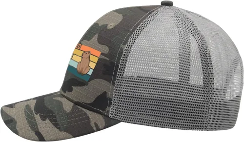 Vista 3 de devor Hat Introverted But Willing to Discuss Capybaras Baseball Caps for Men Graphic Denim Dad Hats Adjustable