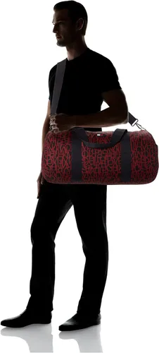 Vista 6 de Tommy Hilfiger Bolsa de lona tipo texturizada, azul marinorojo, Azul marinoRojo