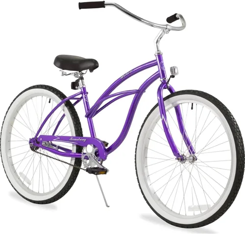Vista 11 de Sixthreezero Urban Lady Beach Cruiser - Bicicleta híbrida de 3 velocidades para mujer
