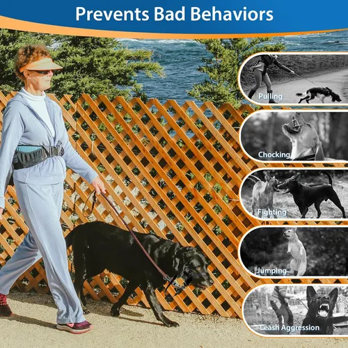Vista 3 de BARKLESS Collar suave para cabeza de perro, herramienta de entrenamiento sin tirones para perros pequeños en paseos, suave halter para tiradores