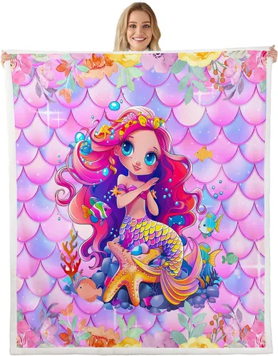 Vista 8 de Manta de perro salchicha de dibujos animados, bonita manta de felpa para decoración de sala de estar, flores de jardín en acuarela, sofá, cama