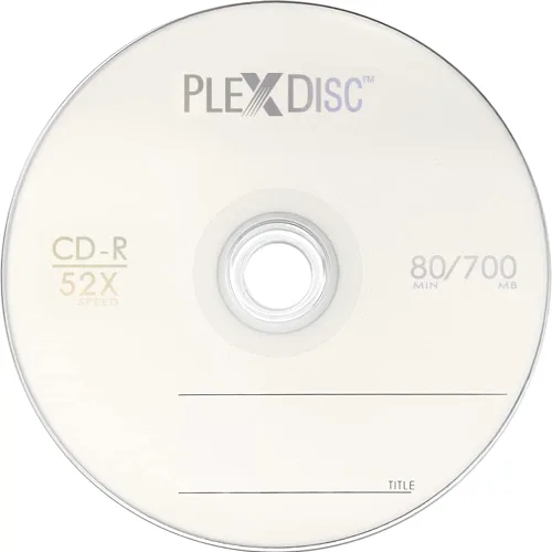 Vista 2 de CD-R 700MB 80 Minute 52x Recordable - Paquete de 100 cajas para pasteles (FFP) 631-805-BX, 100 discos