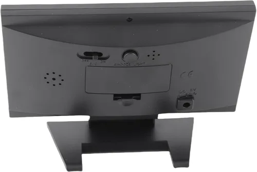 Vista 8 de Reloj digital, pantalla digital de temperatura y humedad con alarma, 12/24 horas conmutable para actividades y regalos